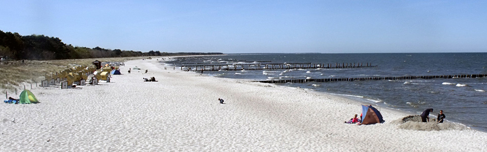 Familien Ferienwohnung für 2-4 Personen in Zingst / Ostsee